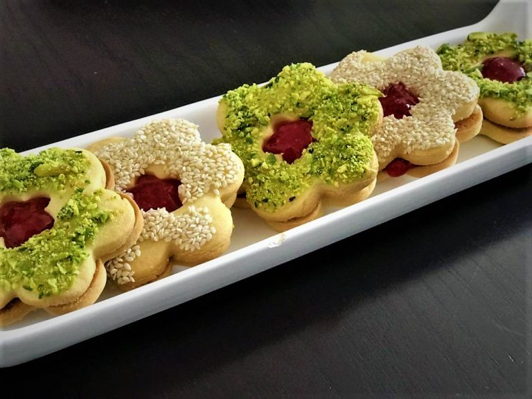 طرز تهیه شیرینی خانگی مخصوص عید؛ شیرینی مشهدی بازاری (آلمانی)//دپوی عید
