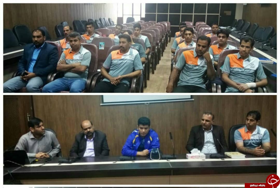 مربیان فوتسال شرق و جنوب کرمان در کلاس درس نورمهیا