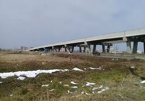 پل جاده بی بالان، دکوری برای شهروندان گیلانی + فیلم