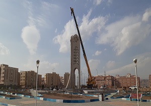 انتقال المان میدان قومس به میدان نور در شهر سمنان
