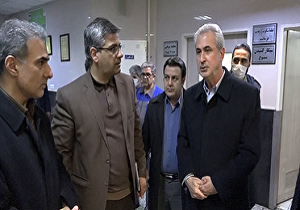 بازدید سرزده استاندار آذربایجان شرقی از بیمارستان‌های تبریز