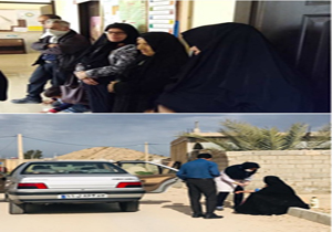 اجرای طرح خطرسنجی فشار خون و دیابت در روستای کنار مالک فراشبند