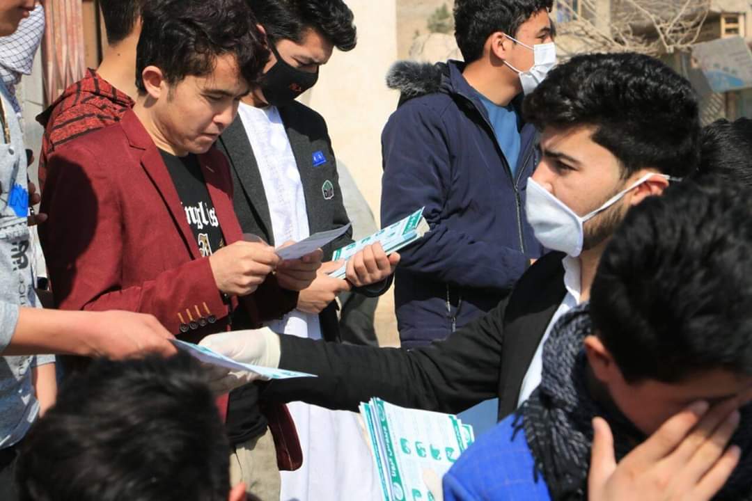 تصاویر: توزیع ماسک رایگان در ولایت هرات
