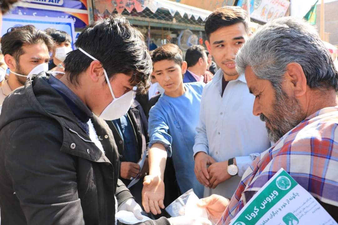 تصاویر: توزیع ماسک رایگان در ولایت هرات