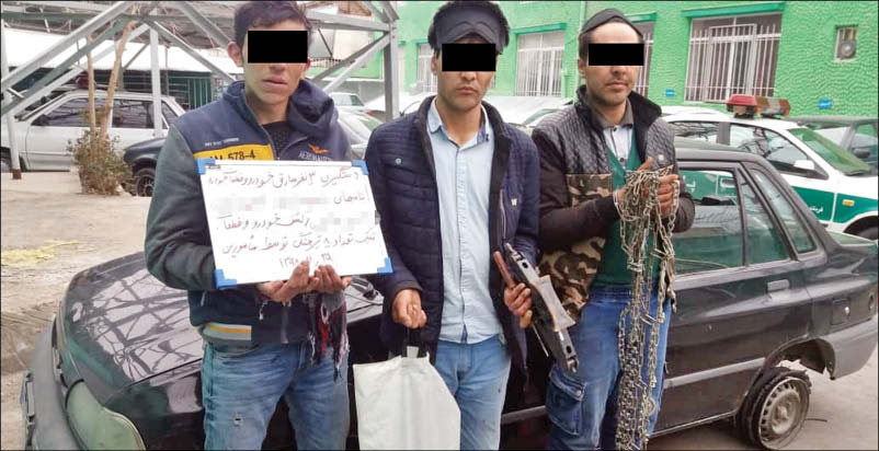 درگیری مسلحانه پلیس با «دزدان هپروتی» درگیری مسلحانه پلیس با «دزدان هپروتی»