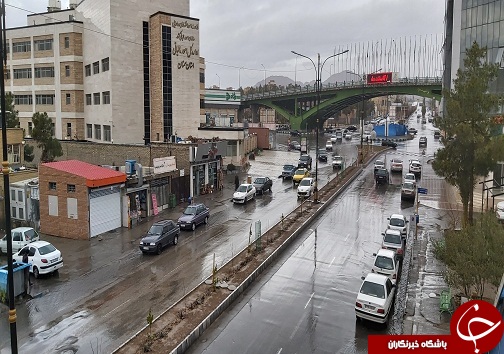 بارش باران به روایت تصویر