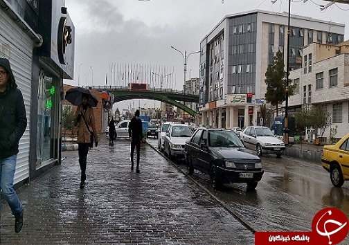 بارش باران به روایت تصویر