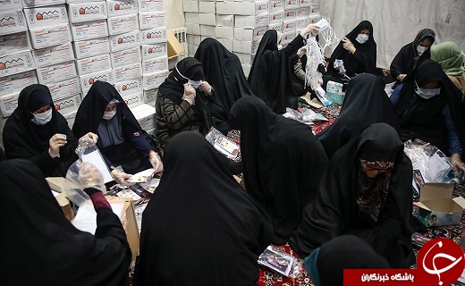 بسته بندی و توزیع ۵۰ هزار بسته بهداشتی در قم