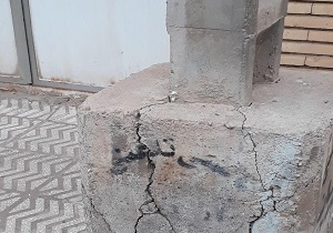 وضع نامناسب تیرهای برق در یزد + تصاویر