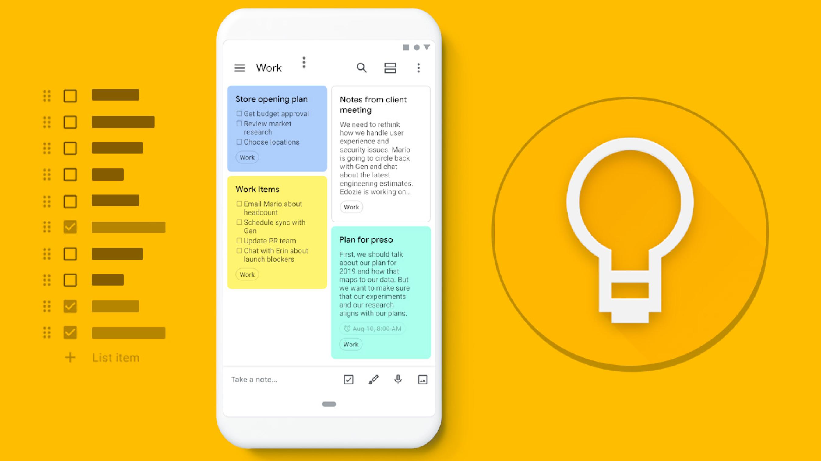 دانلود گوگل کیپ Google Keep 5.20.061.04 - برنامه یادداشت