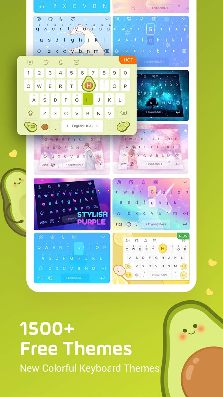دانلود Facemoji Emoji Keyboard Pro 2.6.2 - برنامه صفحه کلید