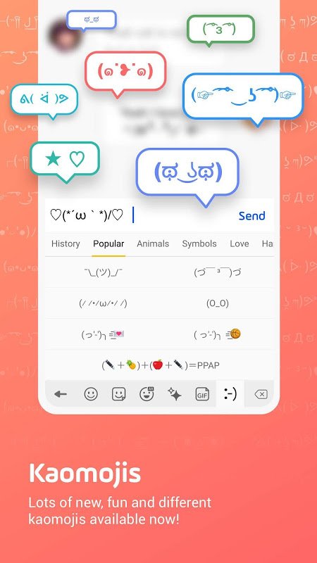دانلود Facemoji Emoji Keyboard Pro 2.6.2 - برنامه صفحه کلید
