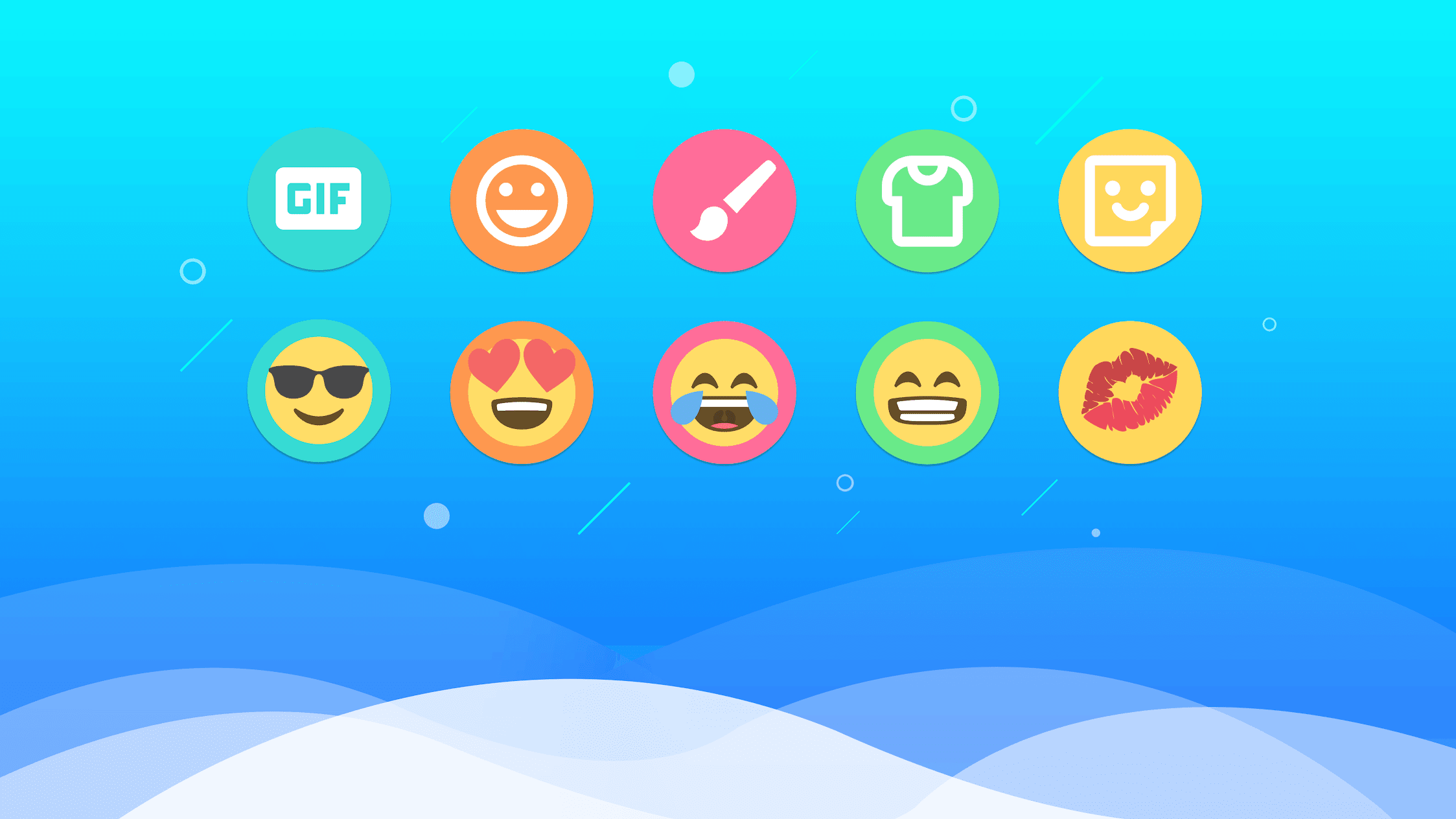 دانلود Facemoji Emoji Keyboard Pro 2.6.2 - برنامه صفحه کلید