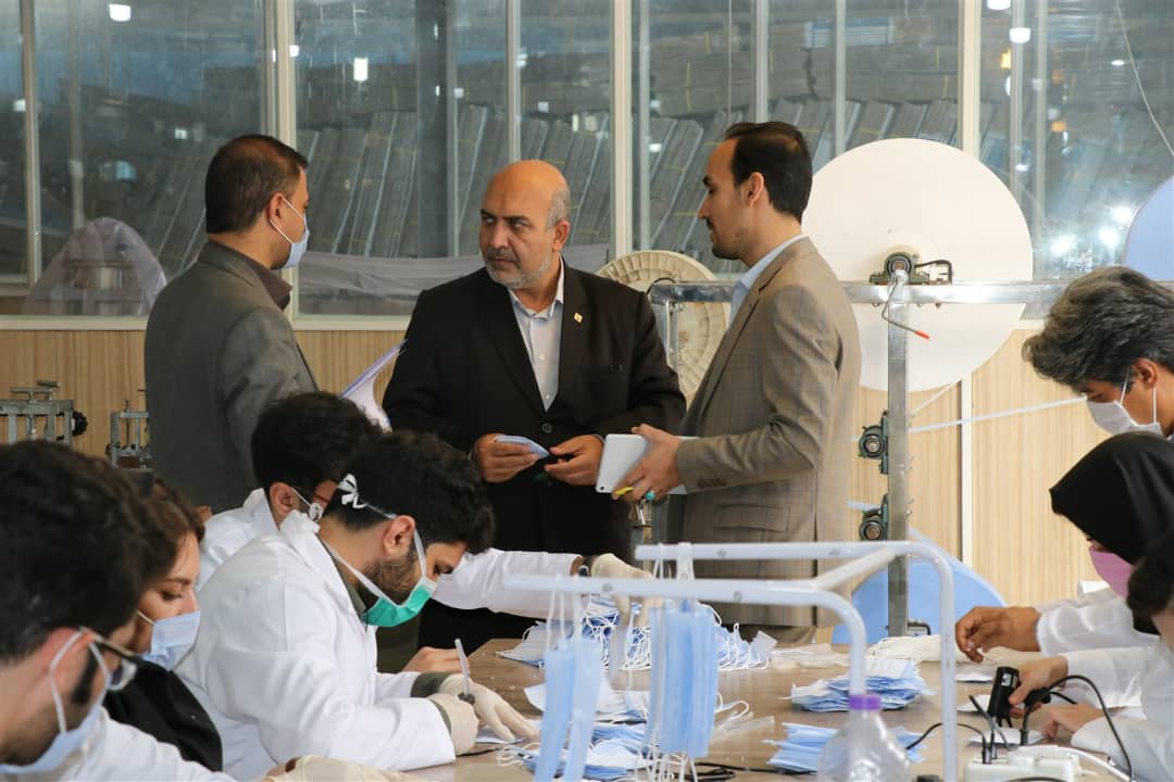 استفاده از ظرفیت کامل واحد‌های تولید ماسک و ملزومات بهداشتی