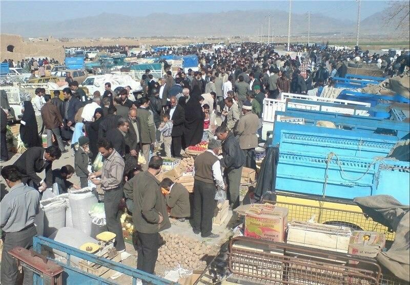 کرونا جمعه بازار کاشمر را تعطیل کرد