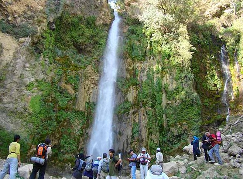 جا‌های دیدنی استان خوزستان؛ آبشار شیوند را حتما ببنید حتی مجازی