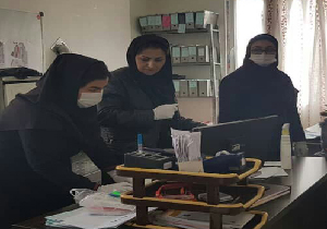 آموزش مراقبین سلامت در خصوص ویروس کرونا در پایگاه‌های سلامت مهاباد