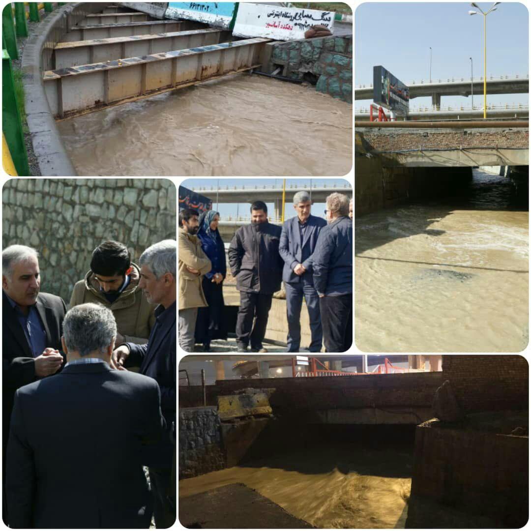 دو گلوگاه سیلابی اتوبان تهران-کرج و خطوط مترو ۴ و ۵ رفع می&zwnj;شود