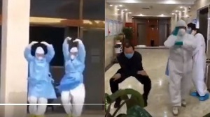 عکس العمل جالب پزشک پس از نجات جان چند بیمار کرونایی!