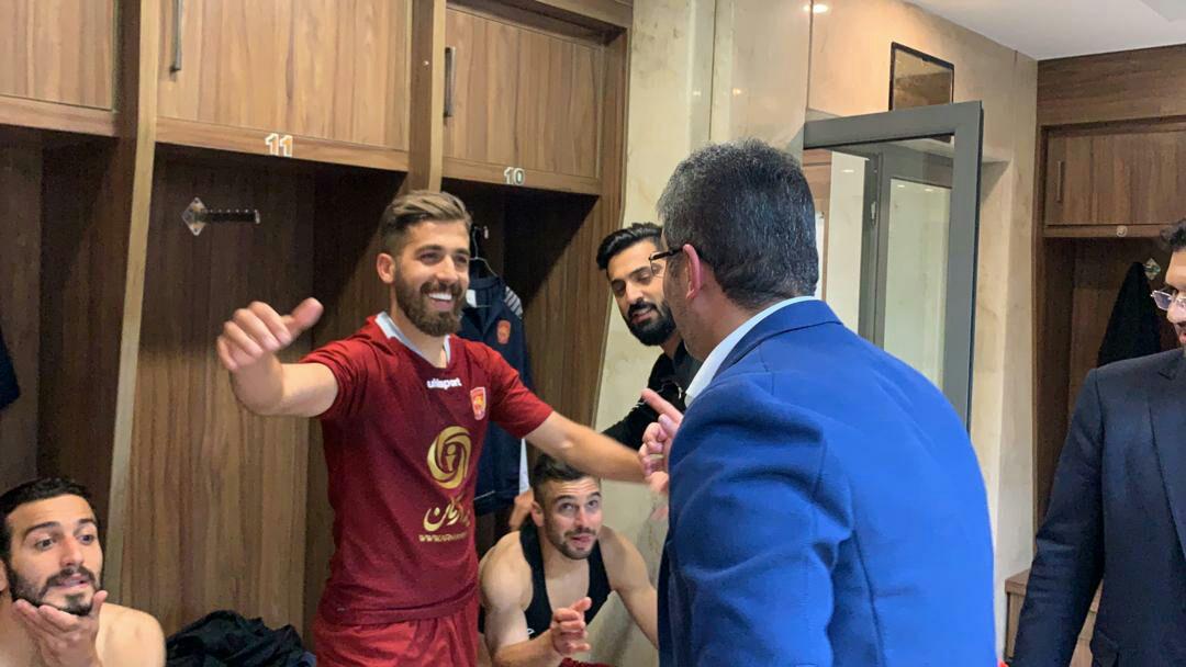 فرجی: داور همه کار برای پرسپولیس کرد