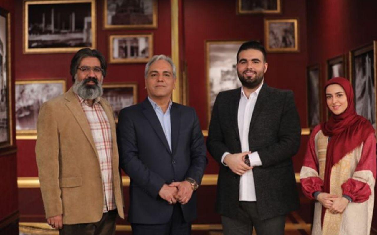 وقتی مهران مدیری از دستمزد خانم ورزشکار تعجب می‌کند/ مصاحبه‌ای اتفاقی که منجر به ازدواج شد!