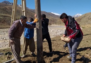خسارت سیل ۱۱ میلیارد ریال به تاسیسات برق دلفان
