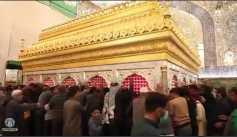 بازگشایی حرم اميرالمؤمنين(ع) پس از سه روز ضدعفونی کردن