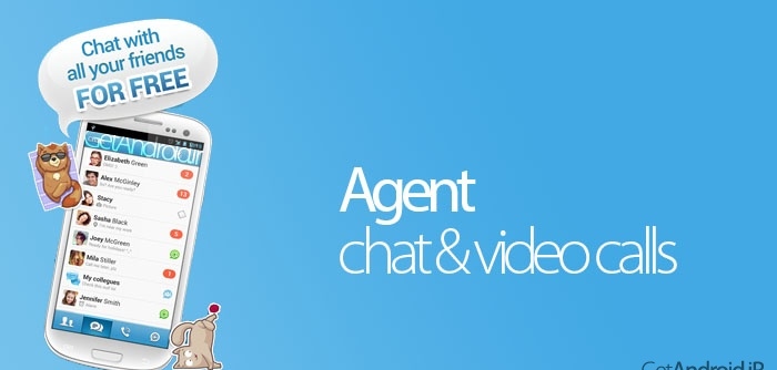 دانلود برنامه Agent: chat & video calls 8.4 - برنامه تماس تصویری رایگان