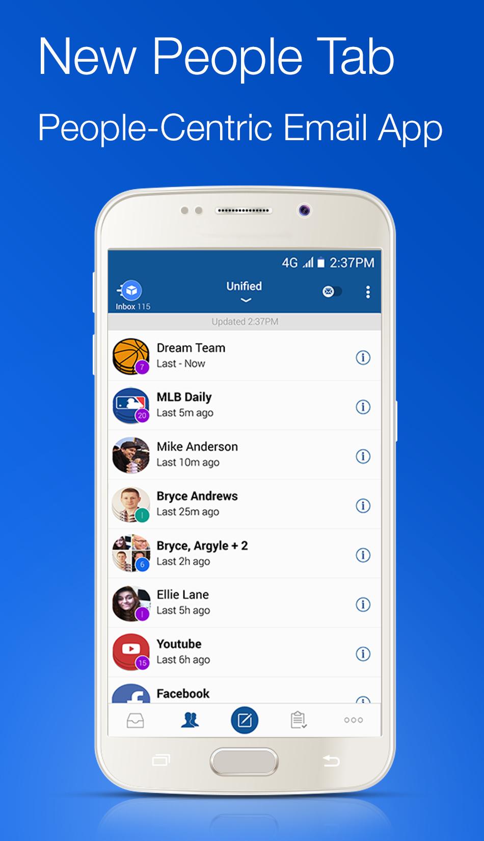 دانلود بلومیل Email Blue Mail - Email Mailbox v1.9.7.31 برنامه ایمیل