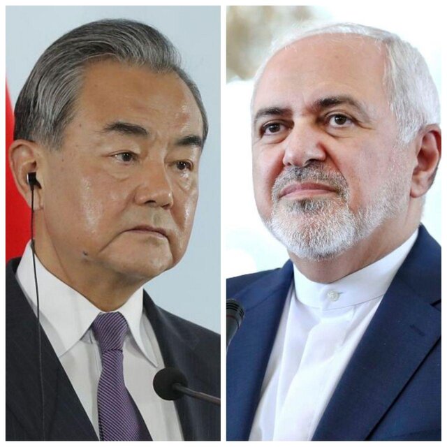 اعلام آمادگی وزیر خارجه چین برای کمک به مقابله با کرونا در گفتگو با ظریف