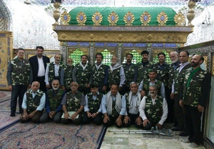 اعزام خادمان افتخاری امامزاده سید جعفر یزد به لرستان