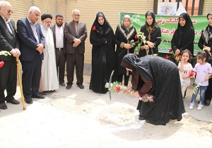 کلنگ توسعه درمانگاه فرهنگیان بهبهان به زمین زده شد