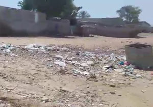 دپوی زباله مجاورت منازل مسکونی در چابهار + فیلم