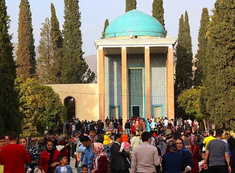 آغاز مراسم بزرگداشت سعدی