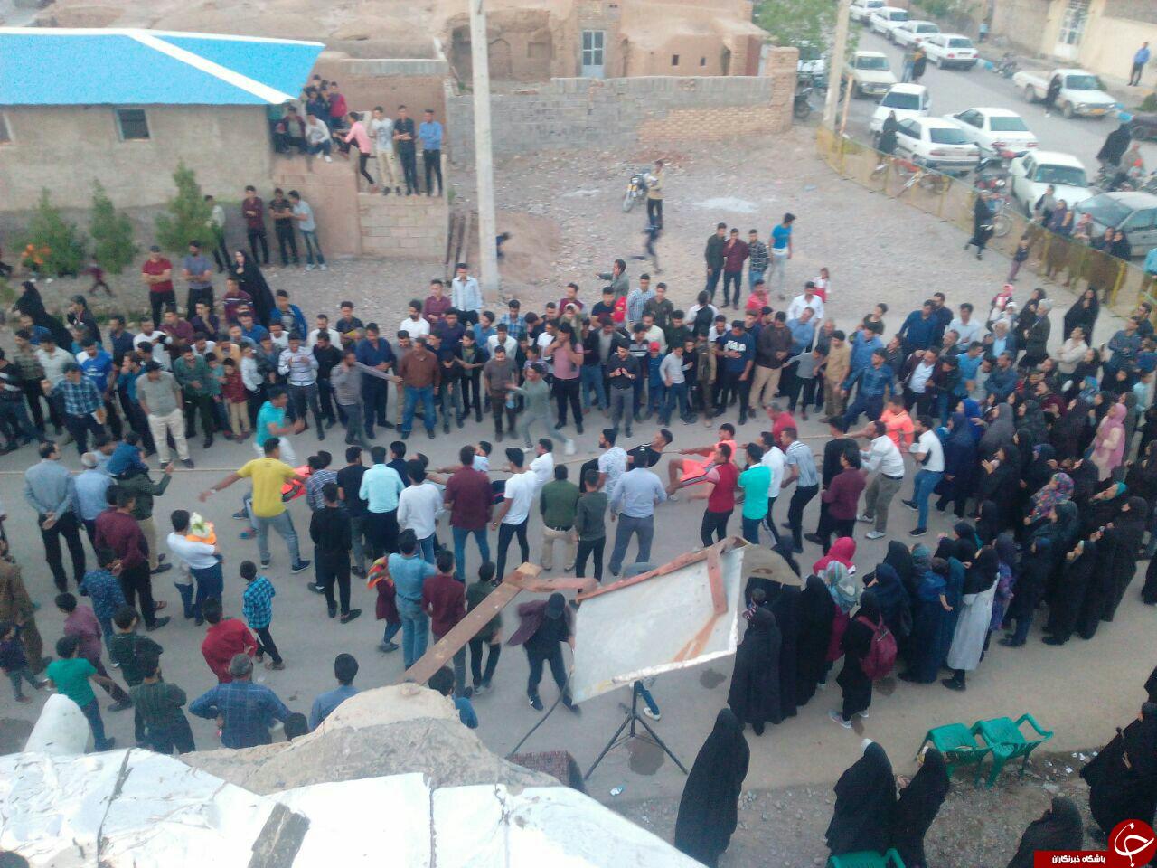 مسابقات طناب کشی بخش چترود + تصاویر