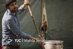 هیئتِ ما/ طبخ سنتی حلیم تاسوعا