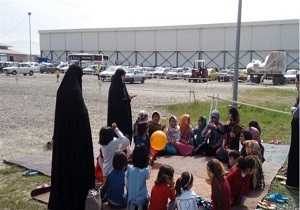 تداوم امداد رسانی فرهنگی در مناطق سیل زده