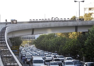 ترافیک صبحگاهی بزرگراه‌های تهران در دهمین روز از اردیبهشت‌ ماه