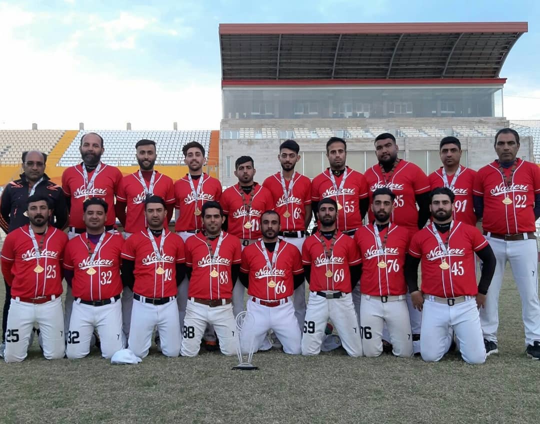 نادری بوشهر قهرمان لیگ بیس‌بال کشور شد