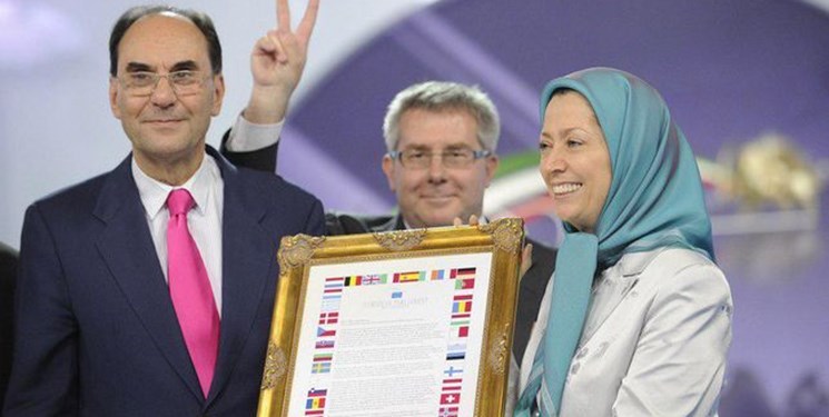 سازمان منافقین حامی مالی حزب نوظهور در انتخابات اسپانیا! + تصاویر
