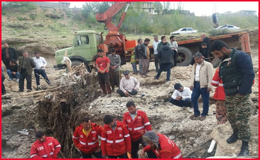 آخرین اخبار از مناطق سیل&zwnj;زده /تماس مشکوک برای اعلام بمب گذاری /