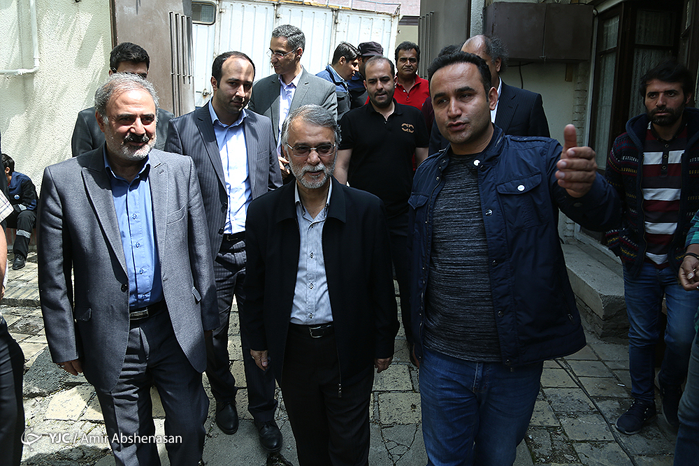 بازدید معاون سیما از پشت صحنه سریال رمضانی &laquo;دل&zwnj;دار&raquo; + تصاویر
