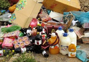 معدوم سازی ۶ تن مواد غذایی غیرقابل مصرف در تویسرکان