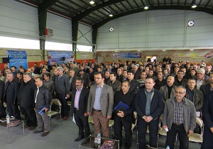 برگزاری تجمع بزرگ کارگران وبازنشستگان آذربایجان شرقی