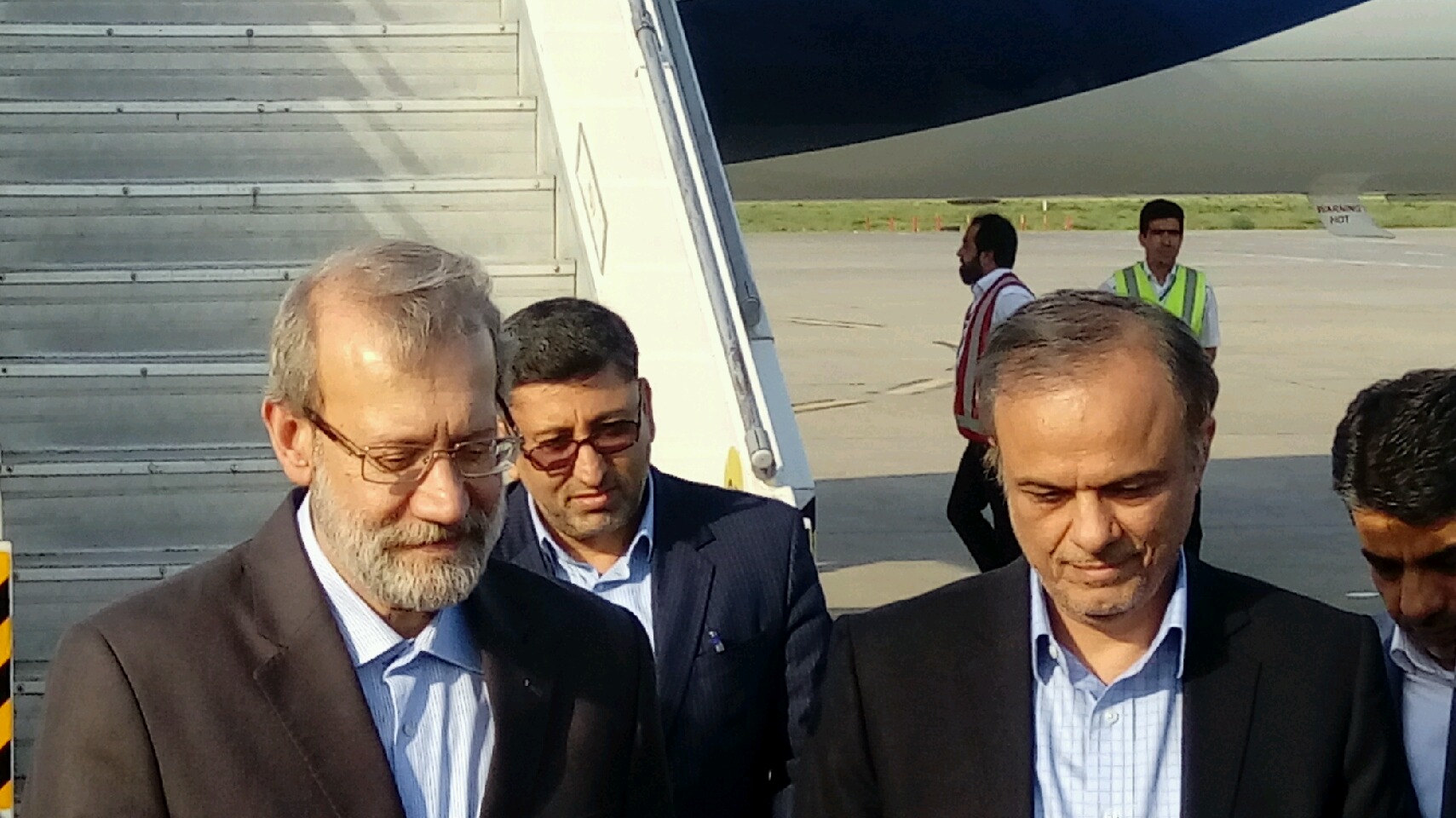 رئیس مجلس شورای اسلامی وارد مشهد شد