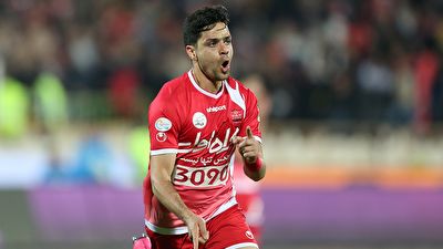 گل اول پرسپولیس به تراکتورسازی + فیلم