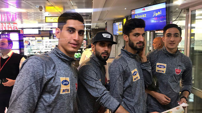 معطلی بازیکنان پرسپولیس در فرودگاه تبریز