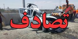 برخورد پژو با پراید در زنجان ۲ قربانی گرفت