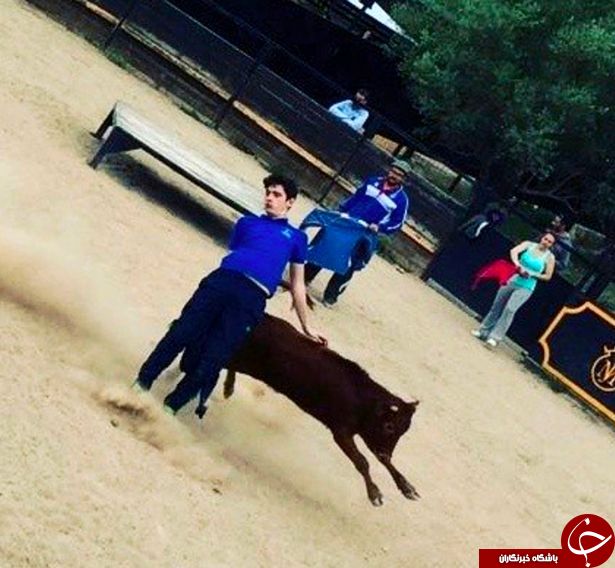 مرگ نوجوان خام در مسابقات گاوبازی اسپانیا + تصاویر////