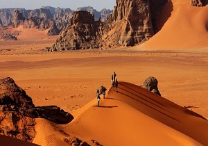 مهمانان داخلی و خارجی در کویر لوت نهبندان